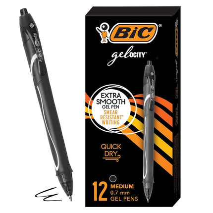 BIC Glide Bold Blue Ballpoint Pens, Bold Point (1.