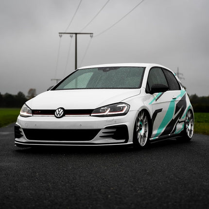 VViViD+ Ultra Gloss Premium Vinyl Car Wrap Film (6ft x 5ft, Gloss White)