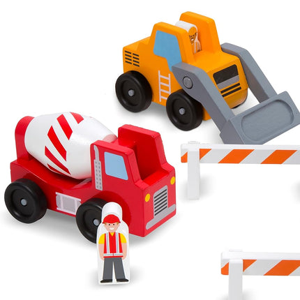 Melissa & Doug Construction Vehicle Set
