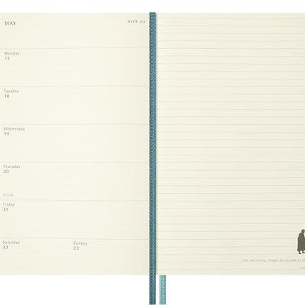 Moleskine - 2027-12 Month Weekly Hard Cover Diary - Large - Lord of The Rings