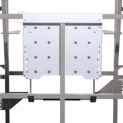 KLEIN TOOLS BC600WA LiftPro 20-Inch Wall Mount System, Heavy-Duty Modular Tool Organization with Four Interior Rails, 25-Pound Capacity Per Rail, For Man Lift and Scissor Lift