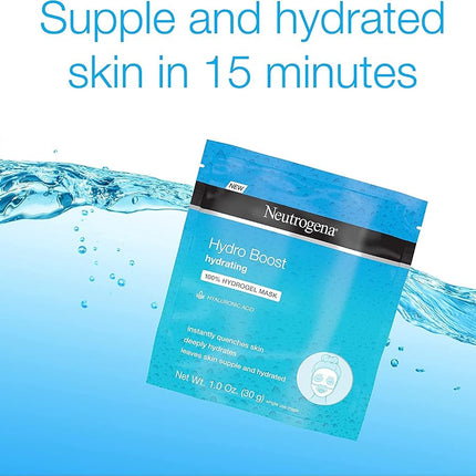 Neutrogena Hydro Boost Hydrating Hydrogel Mask, 1 Single Use Mask