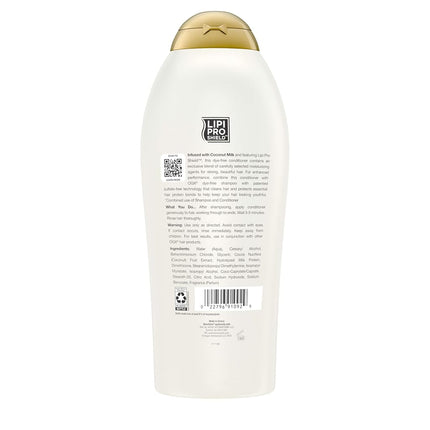 OGX Beauty Nourishing Plus Coconut Milk Conditioner, 750 ml