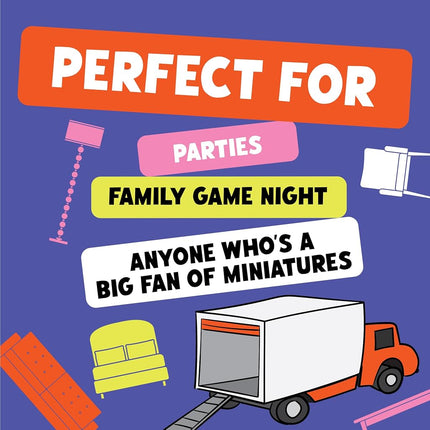 Exploding Kittens | Giants Moving Tiny Furniture | Card Matching and Reflex Game | 2-6 Players, Ages 7+