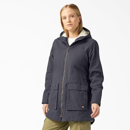 Dickies Womens Duck Parka, Diesel Gray, X-Large