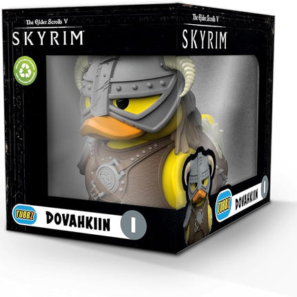 TUBBZ: Skyrim - Dovahkiin Dragonborn Rubber Duck Collectable Toy 9 cm