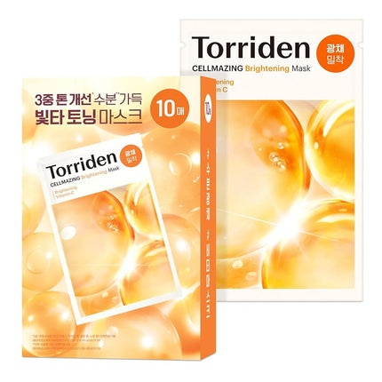Torriden CELLMAZING Vita C Facial Mask (10 Sheets)