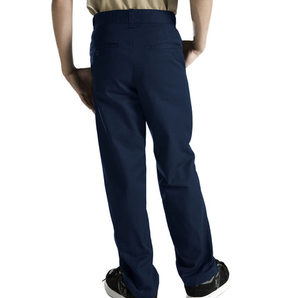 Dickies Kids Little Boy's Flexwaist Flat Front Pant, Black, 5