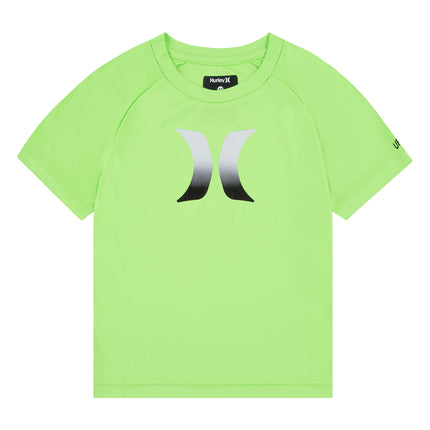 Hurley Boys' UPF 50+ Rash Guard Swim Shirt, Flash 