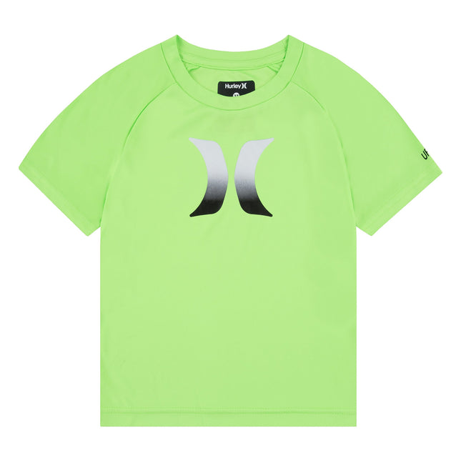 Hurley Boys' UPF 50+ Rash Guard Swim Shirt, Flash 