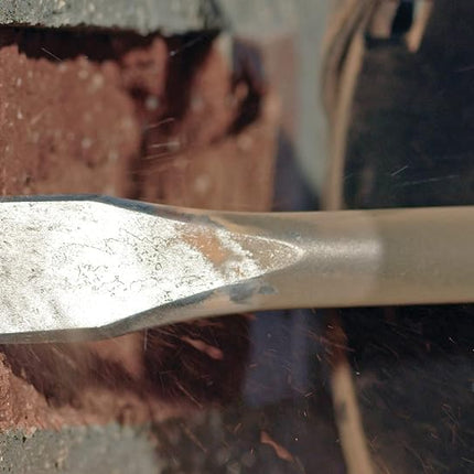 BOSCH HS1912 1 In. x 18 In. Flat Chisel SDS-max Hammer Steel