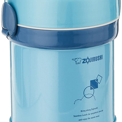 Zojirushi SL-MEE07AB Ms.Bento Stainless Lunch Jar,