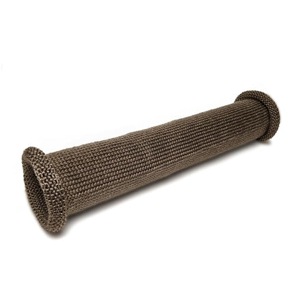 Design Engineering 10040 4" x 24" Titanium Knit Exhaust Sleeve with Locking Ties & Tool