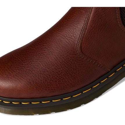 Dr. Martens Unisex-Adult 2976 Leather Chelsea Boots, Cashew Ambassador, 8 Women/7 Men