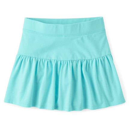 The Children's Place Girls' Stretchy Waistband Skort, Seagrove, XX-Large