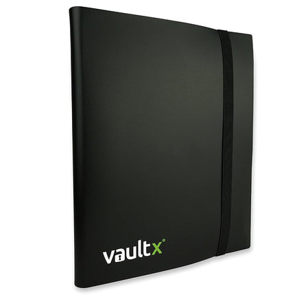 Vault X 9 Pocket Strap Trading Card Binder 360 Cards Side Loading (Black)