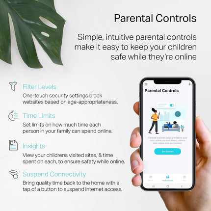 Sistema WiFi de malla para todo el hogar TP-Link Deco (Deco S4) – Cobertura de hasta 353 m², sustituto de router y extensor WiFi, control parental, paquete de 2