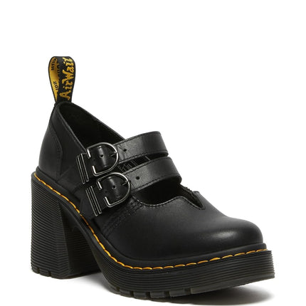 Dr. Martens Unisex-Adult Eviee, Black Sendal, 9
