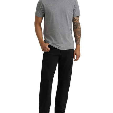 Wrangler Men's Relaxed Fit Jean, Overdyed Black, 32W / 30L