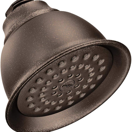 Moen 6302EPBN Rociador de ducha de un solo chorro de alto rendimiento ecológico, níquel cepillado