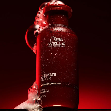 Wella Professionals ULTIMATE REPAIR, For Damaged Hair, Luxury Hair Care Regimen, Intense Repair and Nourishment, Suitable for All Hair Types - SHAMPOO 1L