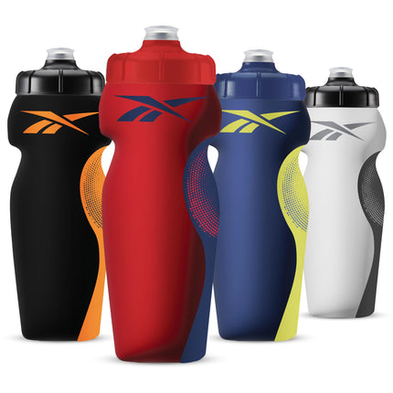 Reebok Squeeze Water Bottles With Athletic Design 