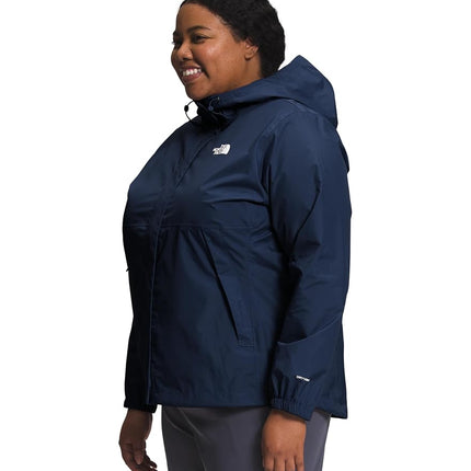 THE NORTH FACE Women's Antora Jacket, Summit Navy, 1X Plus