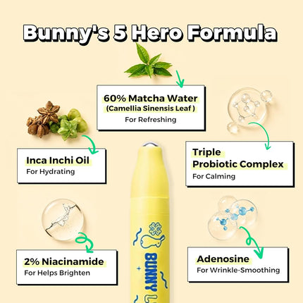CHASIN' RABBITS Eye Cream Roller Bunny Line Smoother 0.5 fl oz