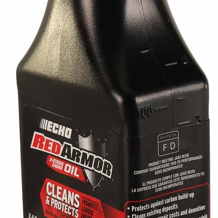 Echo OEM 2.6 oz Red Armor 2-Cycle Engine Oil 6-Pack 6550001