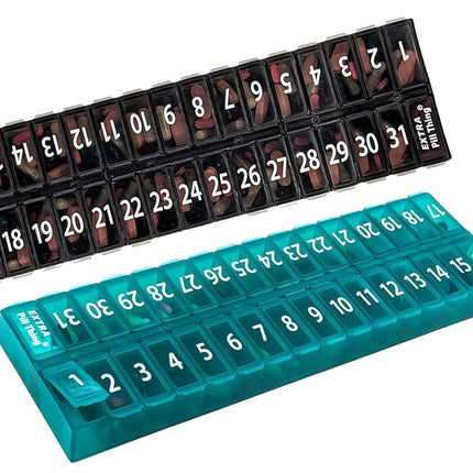 AM PM 31 Day Once-a Day Monthly Pill Planner Organ