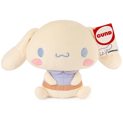 GUND Sanrio Cinnamoroll 10-Inch Plush Toy with Camping Outfit for Ages 1+