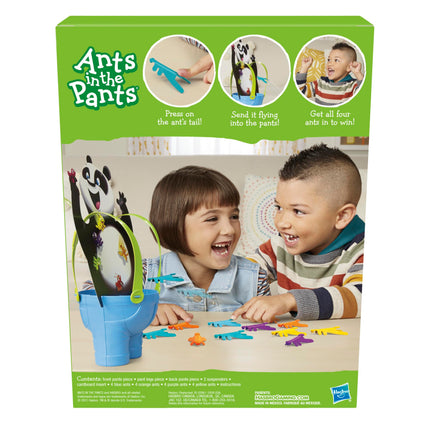 Hasbro Gaming Hormigas en los Pantalones, Juego Preescolar Fácil y Divertido para Niños de 3 Años en Adelante, para 2-4 Jugadores