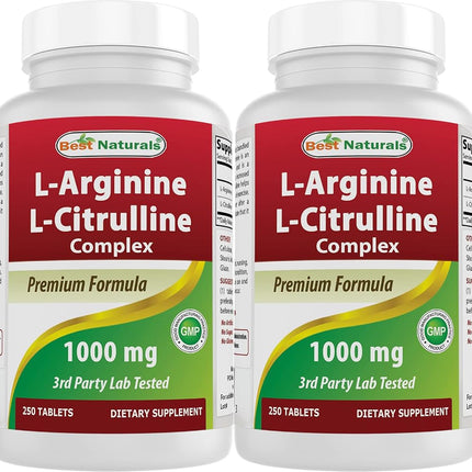 Best Naturals L-Arginine L-Citrulline Complex 1000