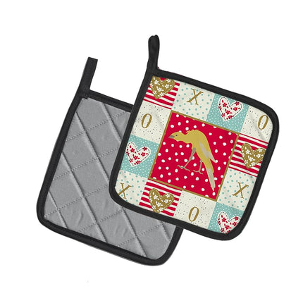 Caroline's Treasures agarraderas, Multicolor, 7.5HX7.5W