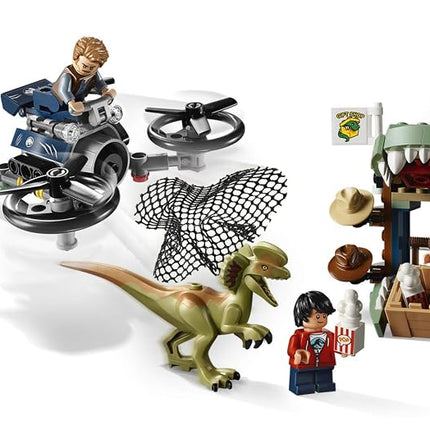 LEGO Jurassic World Dilophosaurus on The Loose 75934 Building Kit, New 2019 (168 Pieces)