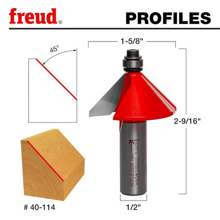 1-5/8" (Dia.) Chamfer Bit