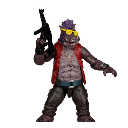 McFarlane Teenage Mutant Ninja Turtles (Page Punchers) Bebop 5in Action Figure with Comic Toys