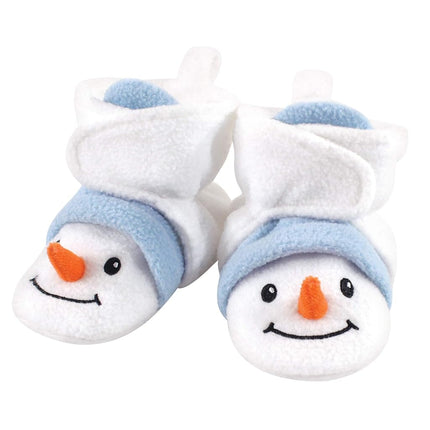 Chaussons polaires douillets Hudson Baby unisexe pour bébé, bonhomme de neige, 18-24 mois tout-petit