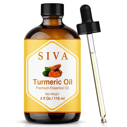SIVA Turmeric Oil 4 fl oz – 100% Natural Steam Dis