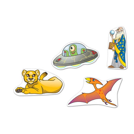 Melissa & Doug Colección de calcomanías: Dinosaurios, vehículos, espacio y más - Más de 500 calcomanías (Paquete de 1)