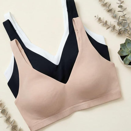 Warner's Women's Cloud 9 Wire-Free Contour Bra, Butterscotch, L