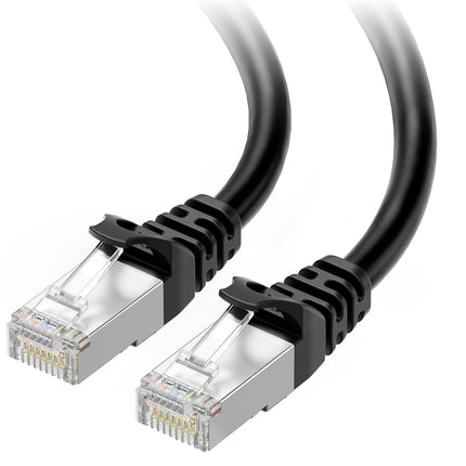 Cable Matters Cable Ethernet Cat6A Apantallado de 3 m (Azul, RJ45, 10 Gbps, Cat 6A, Apantallado, Cable de Red) para Router, Redes