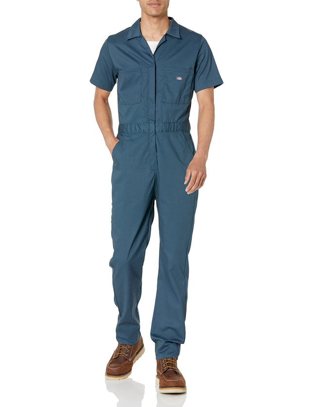 Dickies mens W Ss Flex Coverall, Airforce Blue, Sm