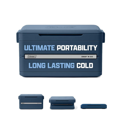 Coleman Snap 'N Go 35-Quart Collapsible Hard Coole