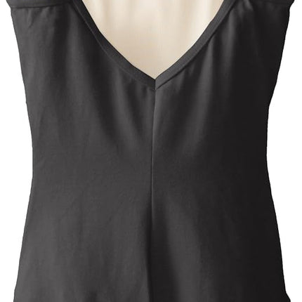 Capezio Camisole Leotard With Adjustable Straps - Girls, Black, Large