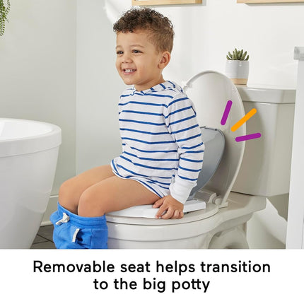 Fisher-Price� Toddler Toilet Cheer for Me! Potty Training Seat with Lights Sounds Phrases and Removable Potty Ring