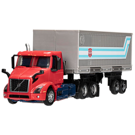 Hasbro Transformers Generations Figura Clase Líder Volvo VNR 300 Optimus Prime 18 cm