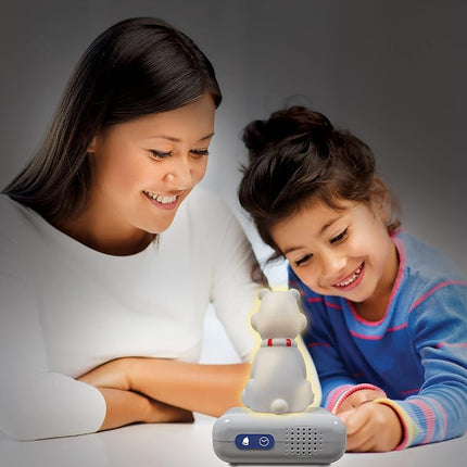 LEXIBOOK, Polar Bear Nightlight Alarm Clock, RL800PB
