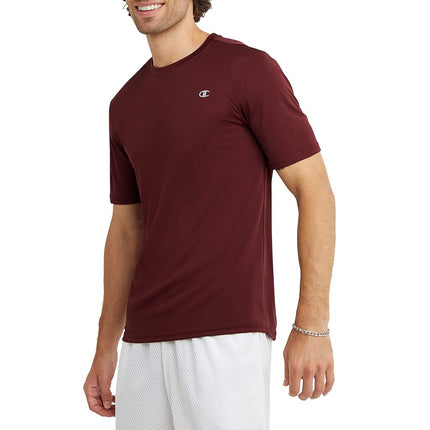 Champion Men's Core Training Tee, Maroon, Small