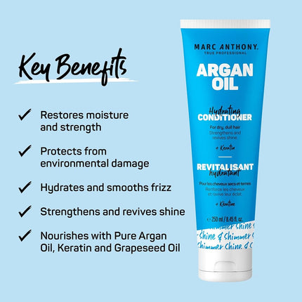 Marc Anthony Nourishing Argan Oil of Morocco Conditioner Keratin, 250ml